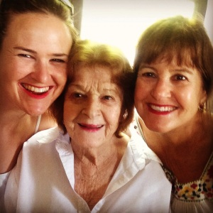 Julia, Saralee, and Lyra, July 2014